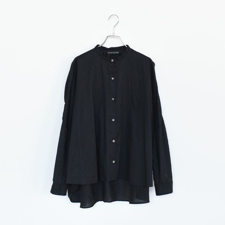 back gather wide shirt バックギャザーワイドシャツ