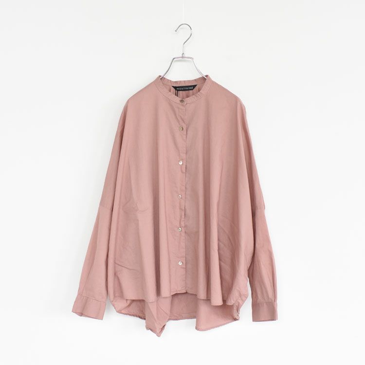 back gather wide shirt バックギャザーワイドシャツ