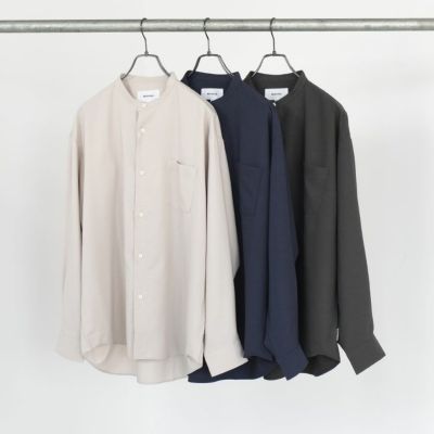 COMFORT BAND L/S SHIRT コンフォートバンドロングスリーブシャツ