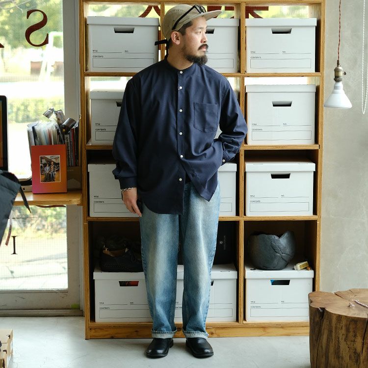 COMFORT BAND L/S SHIRT コンフォートバンドロングスリーブシャツ