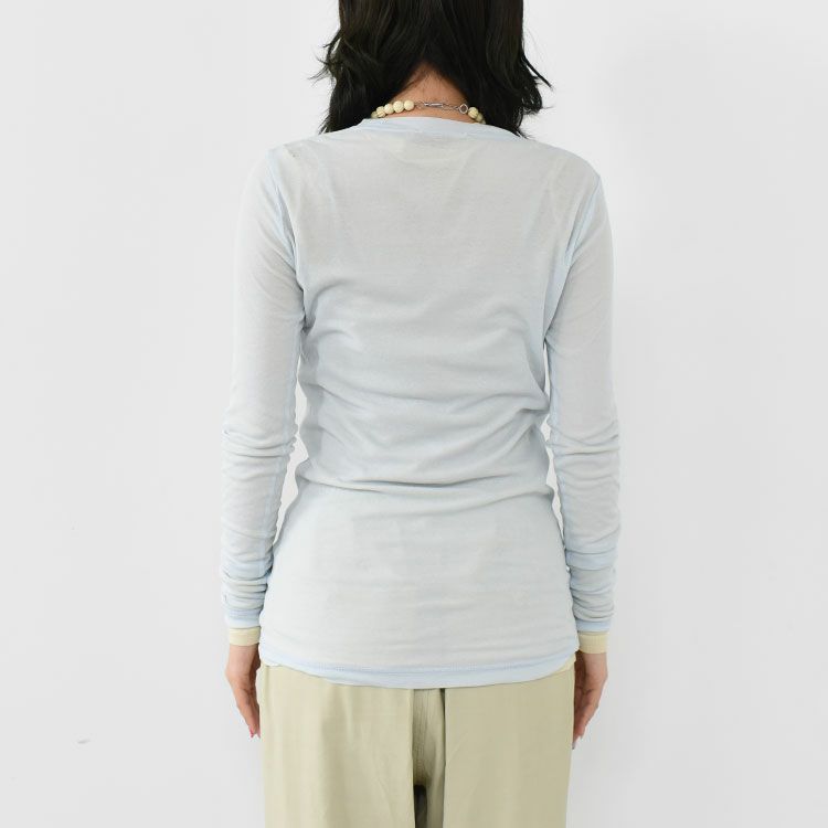 SHEER LONG TEE シアーロングTシャツ