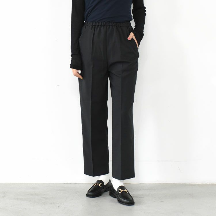 center press wide slacks センタープレスワイドスラックス