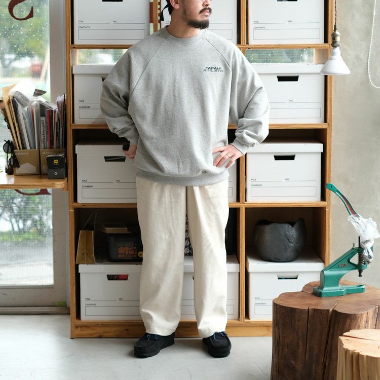 Raglan Sleeve Sweatshirt ラグランスリーブスウェットシャツ