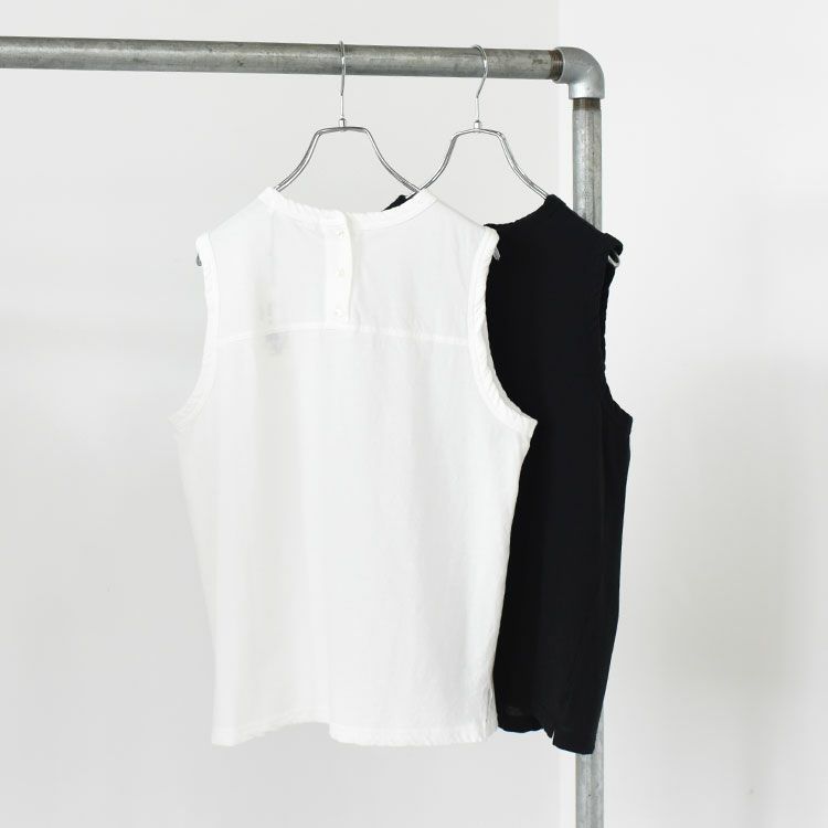 HIGH TWIST COTTON SLEEVELESS ハイツイストコットン スリーブレス