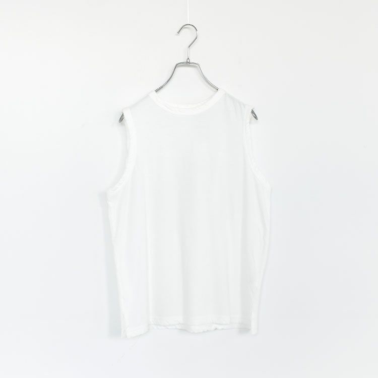 HIGH TWIST COTTON SLEEVELESS ハイツイストコットン スリーブレス
