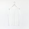 HIGH TWIST COTTON SLEEVELESS ハイツイストコットン スリーブレス