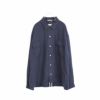 Open Collar Cupra Hemp Shirt オープンカラーキュプラヘンプシャツ