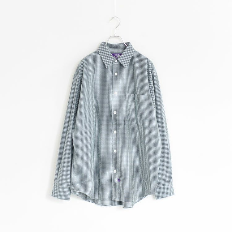 Regular Collar Gingham Field Shirt レギュラーカラーギンガムフィールドシャツ