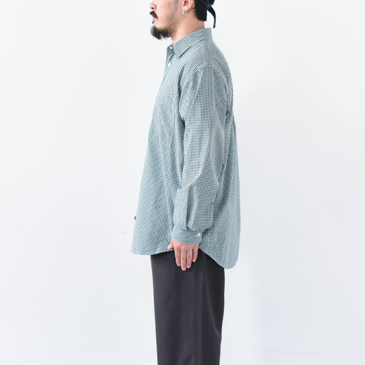 Regular Collar Gingham Field Shirt レギュラーカラーギンガムフィールドシャツ