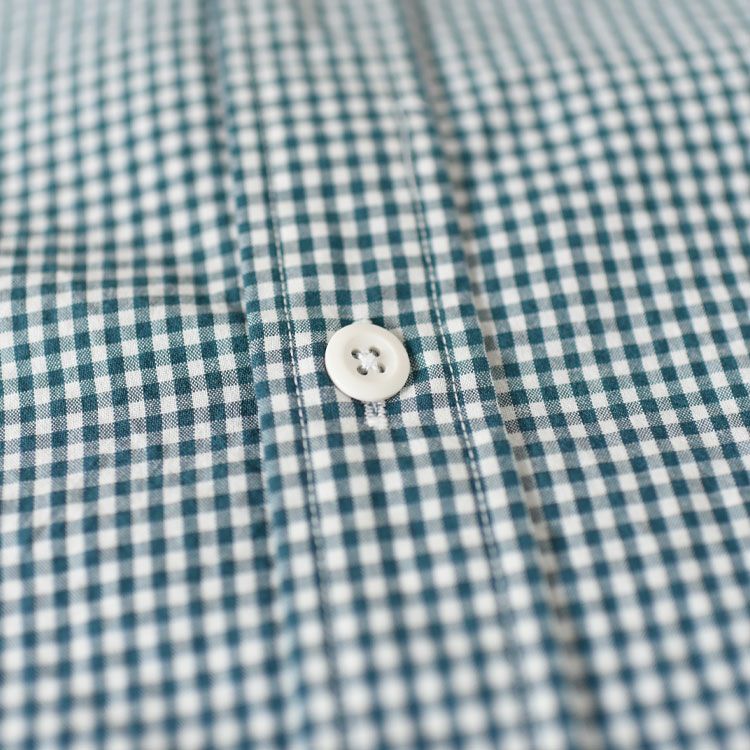 Regular Collar Gingham Field Shirt レギュラーカラーギンガムフィールドシャツ