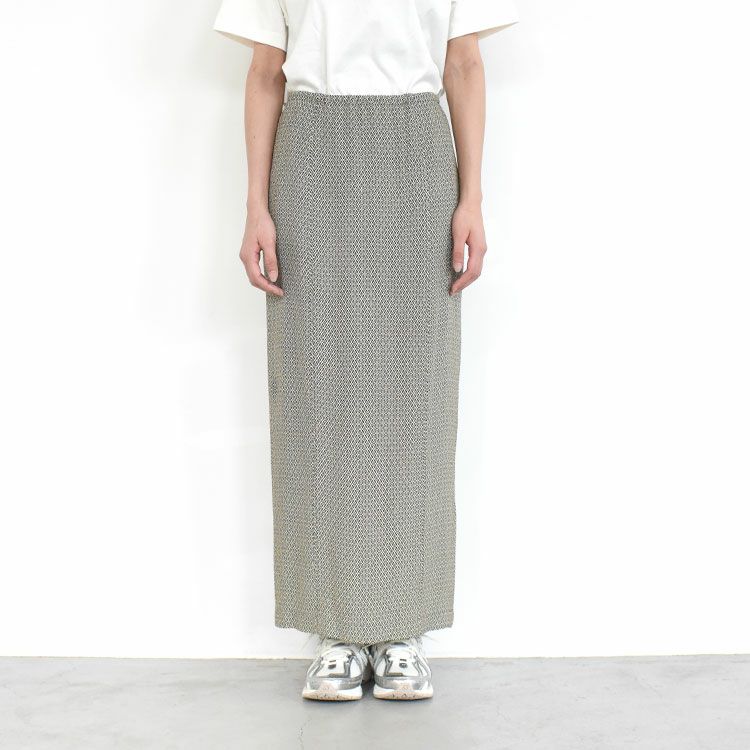 KOMON JACQUARD SKIRT コモンジャカードスカート