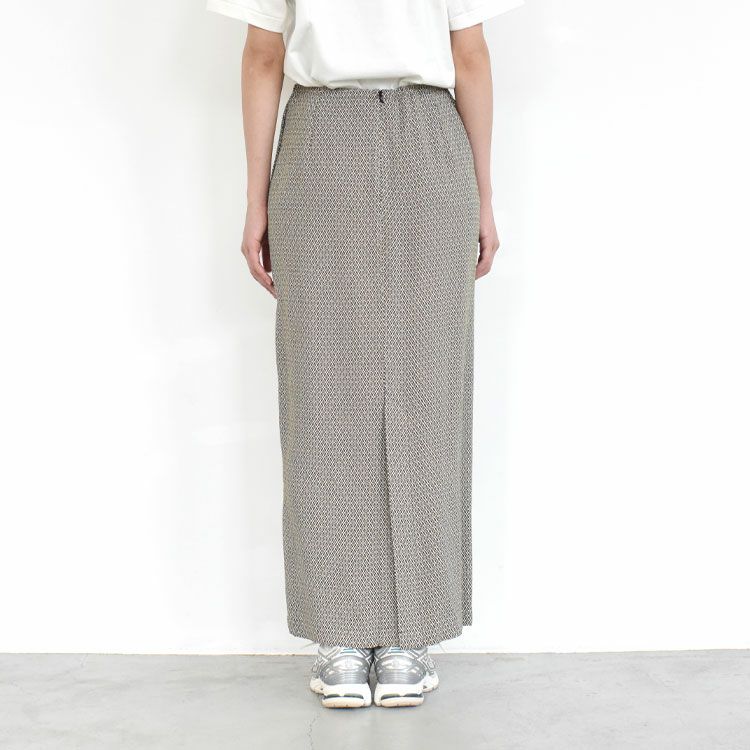 KOMON JACQUARD SKIRT コモンジャカードスカート