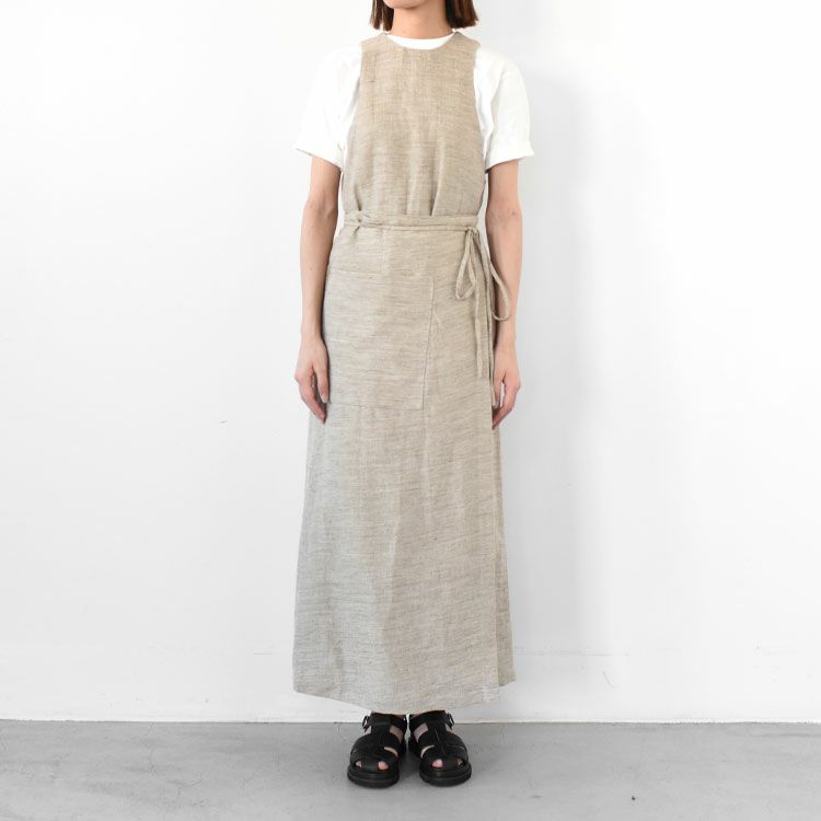 jumpskirt (linen twill) ジャンプスカート