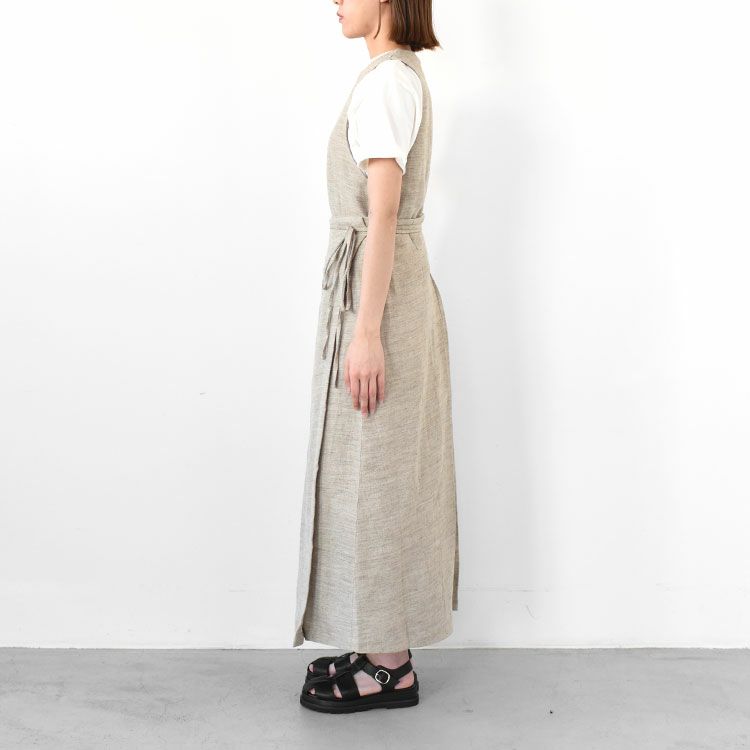 jumpskirt (linen twill) ジャンプスカート