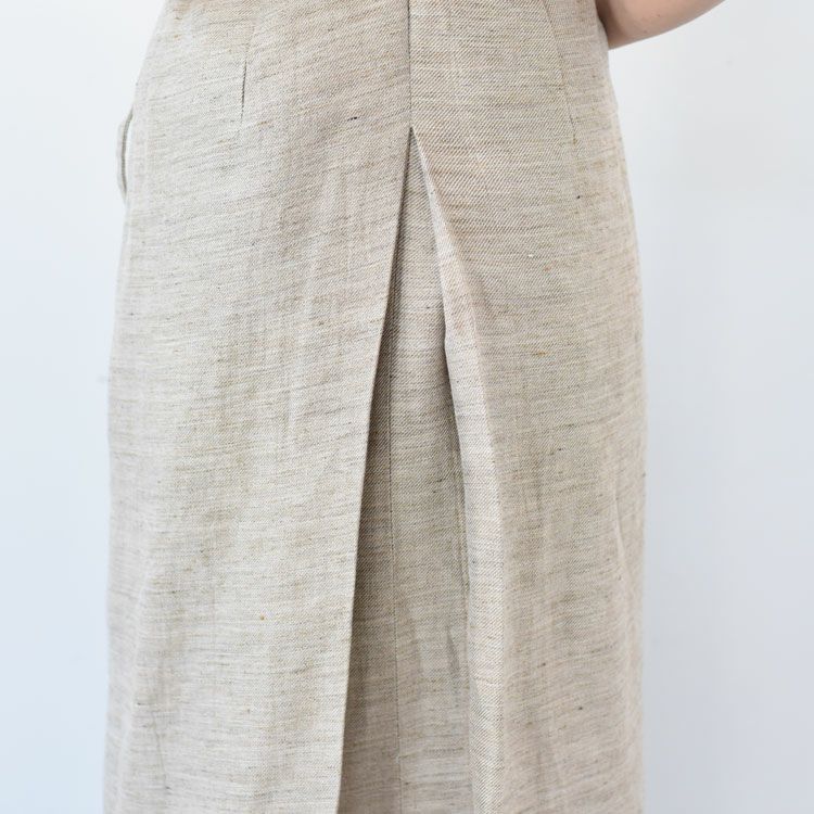 jumpskirt (linen twill) ジャンプスカート