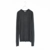 viscose & silk jersey basic fit long sleeve Tee ベーシックフィット ロングスリーブTシャツ