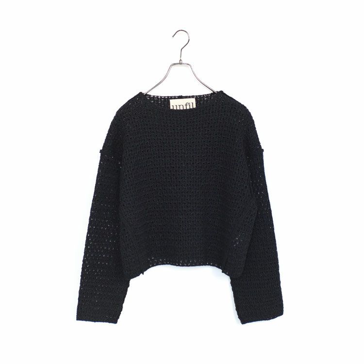 double honeycomb mesh sweater ダブルハニカムメッシュセーター