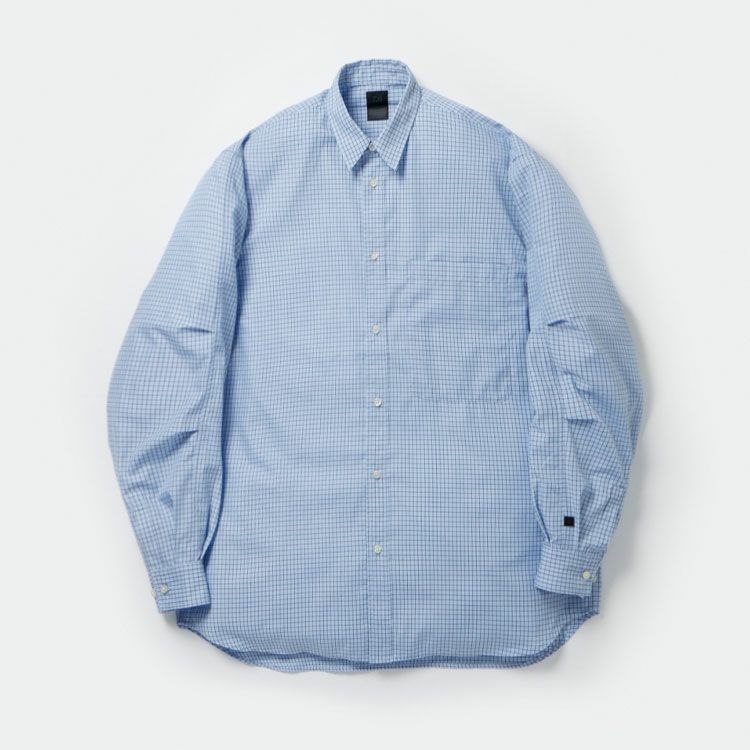 TECH REGULAR COLLAR SHIRTS L/S SOLID テックレギュラーカラーシャツ