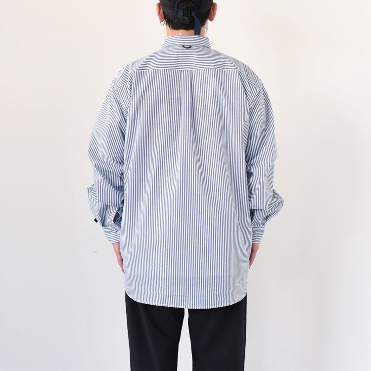 TECH BUTTON DOWN SHIRTS L/S STRIPE テックボタダウンシャツロングスリーブ ストライプ