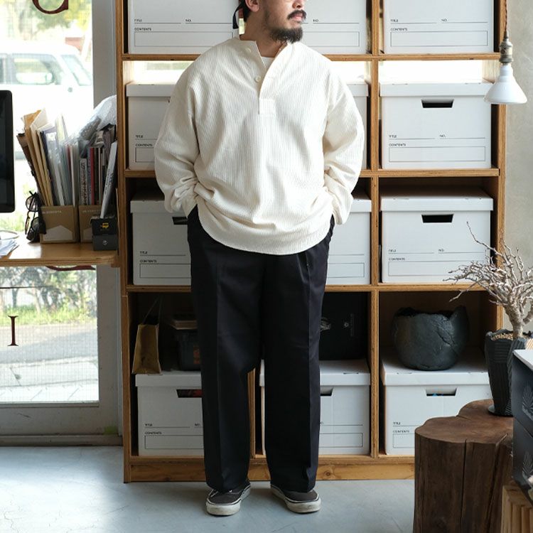 TECH THERMAL HENLEY L/S テックサーマルヘンリーロングスリーブ