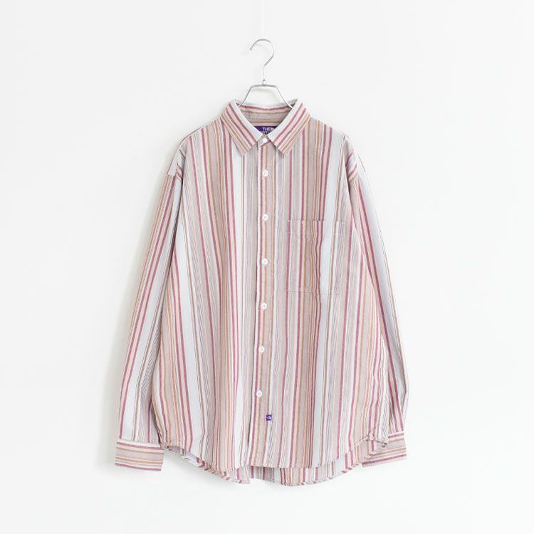 SALE 20％OFF】Regular Collar NP Striped Field Shirt レギュラーカラーNPストライプフィールドシャツ/THE  NORTH FACE PURPLE LABEL（ザ・ノース・フェイスパープルレーベル）【返品交換不可】 | BINGOYA