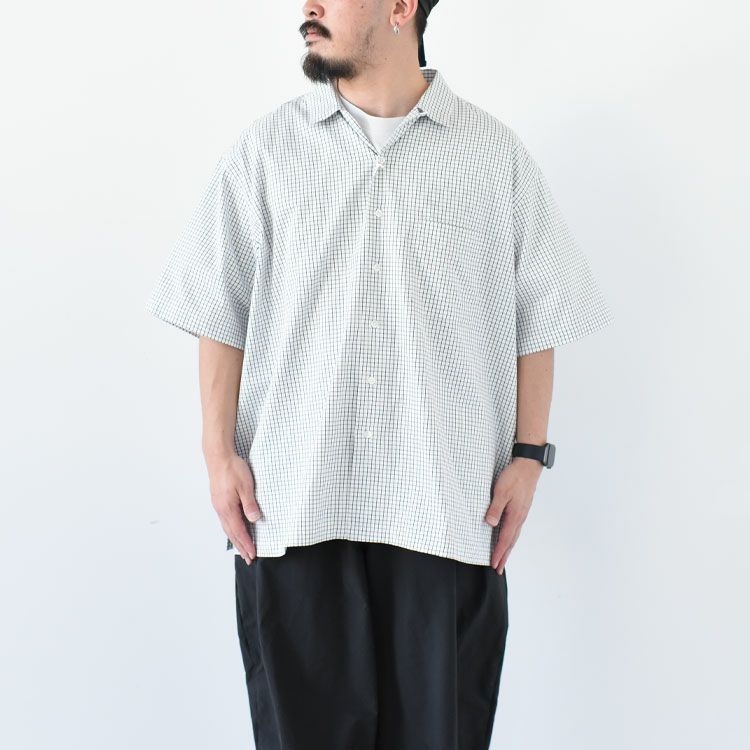 OPEN COLLAR S/S SHIRT オープンカラーシャツ