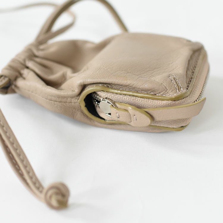 [CABO] - DRAWSTRING L-ZIP PURSE