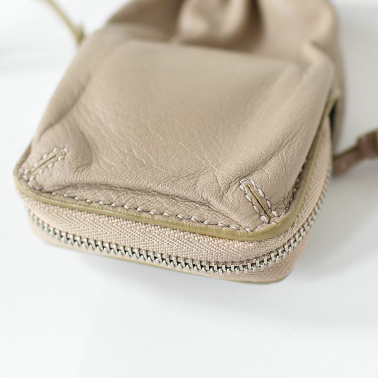 [CABO] - DRAWSTRING L-ZIP PURSE