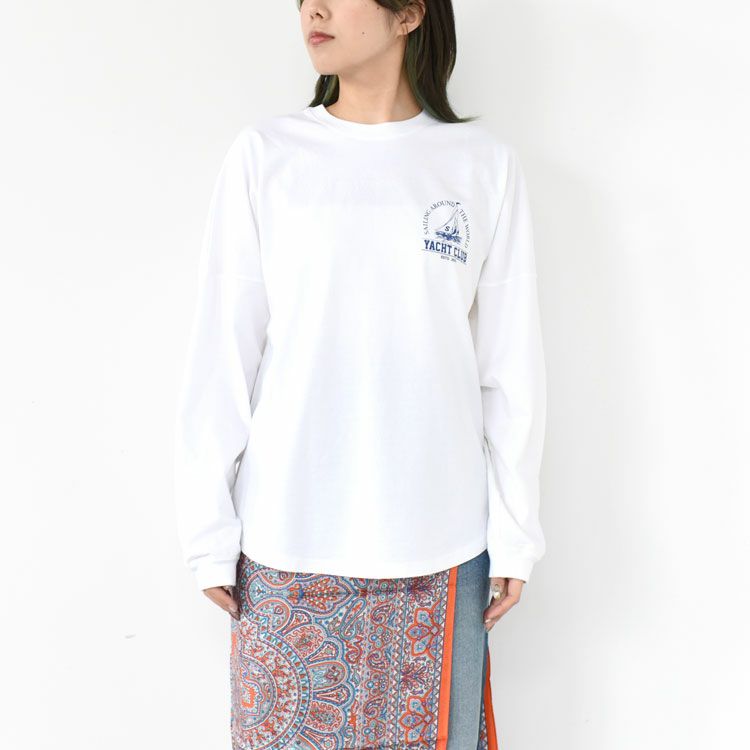 YACHT CLUB LONG TEE ヨットクラブロングTシャツ