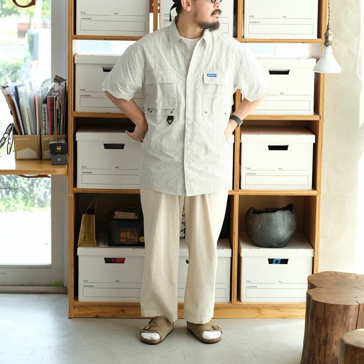 GRID CLOTH S/S SHIRT グリッドクロス半袖シャツ