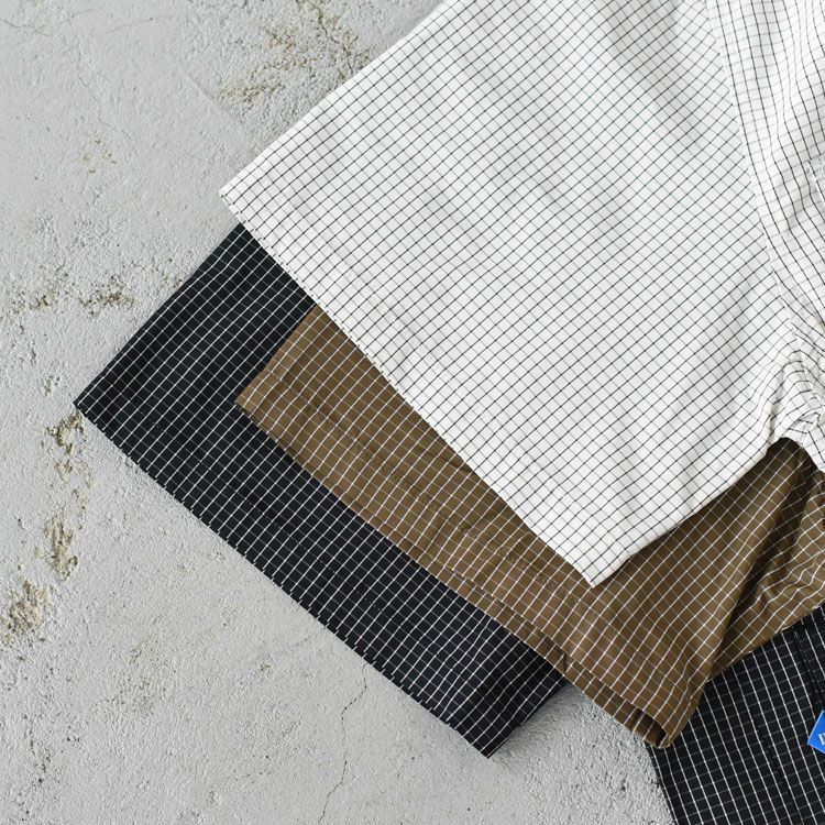 GRID CLOTH S/S SHIRT グリッドクロス半袖シャツ