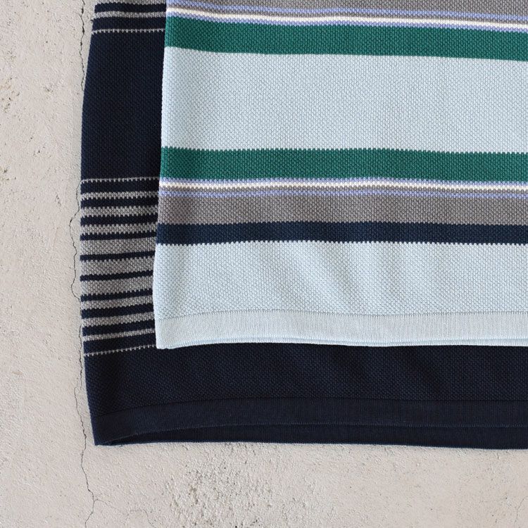 Stripe Polo Sweater ストライプポロセーター