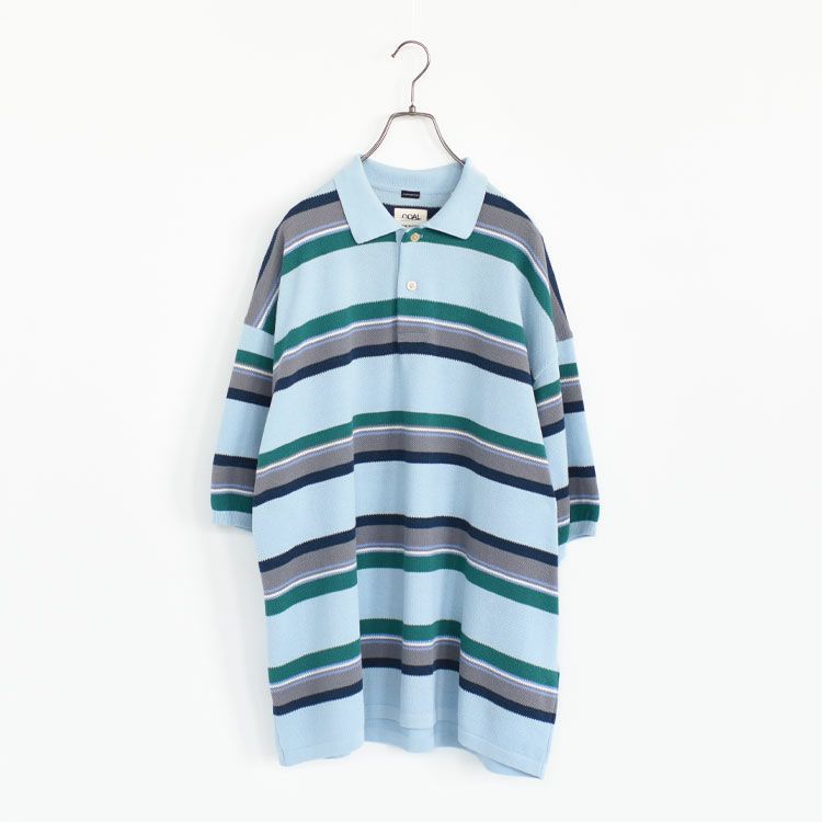 Stripe Polo Sweater ストライプポロセーター