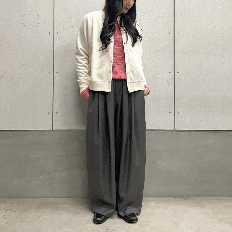 wide tuck PT ワイドタックパンツ