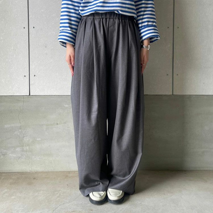 wide tuck PT ワイドタックパンツ