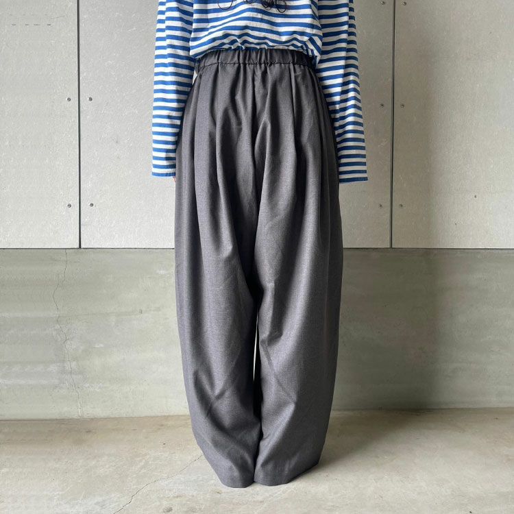 wide tuck PT ワイドタックパンツ