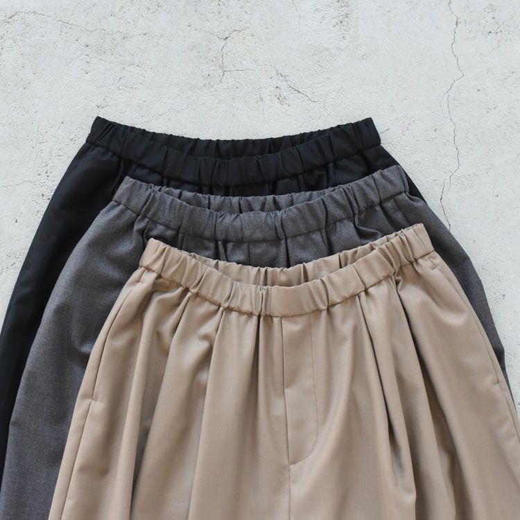 wide tuck PT ワイドタックパンツ