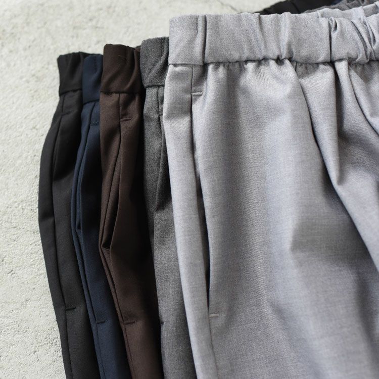 wide tuck PT ワイドタックパンツ/2-260051/mizuiro ind（ミズイロ
