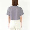 STRIPE SHORT T-SHIRT ストライプショートTシャツ