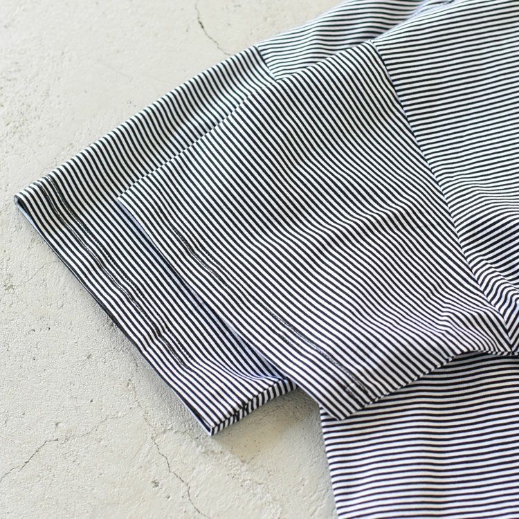 STRIPE SHORT T-SHIRT ストライプショートTシャツ