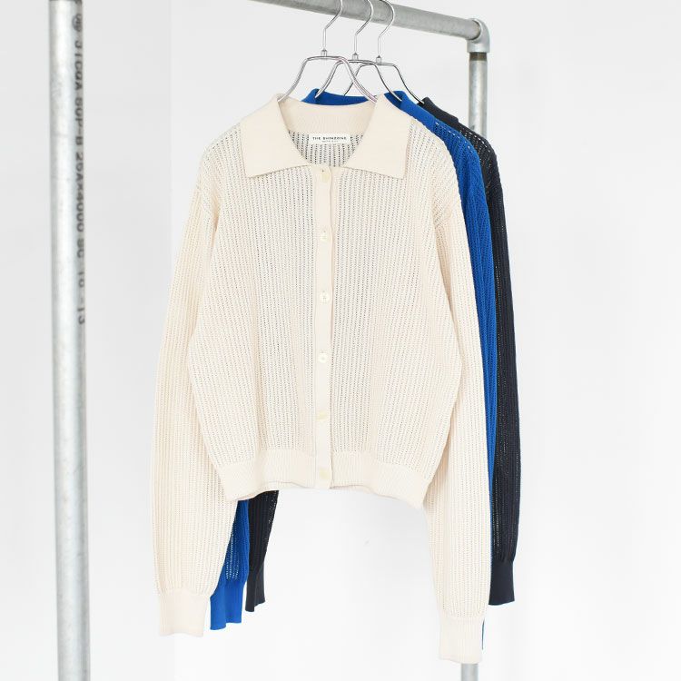 【予約商品】【5月中旬頃入荷予定】OPEN WORK KNIT CARDIGAN オープンワークニットカーディガン