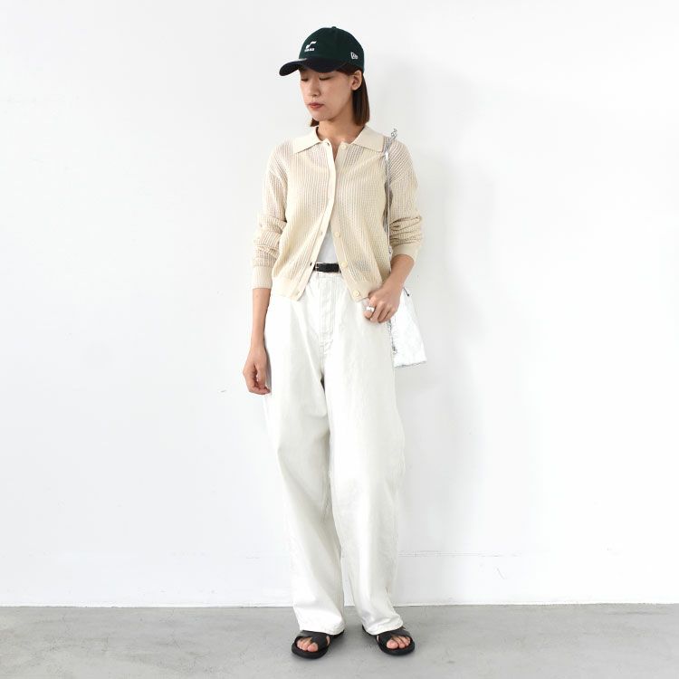 【予約商品】【5月中旬頃入荷予定】OPEN WORK KNIT CARDIGAN オープンワークニットカーディガン