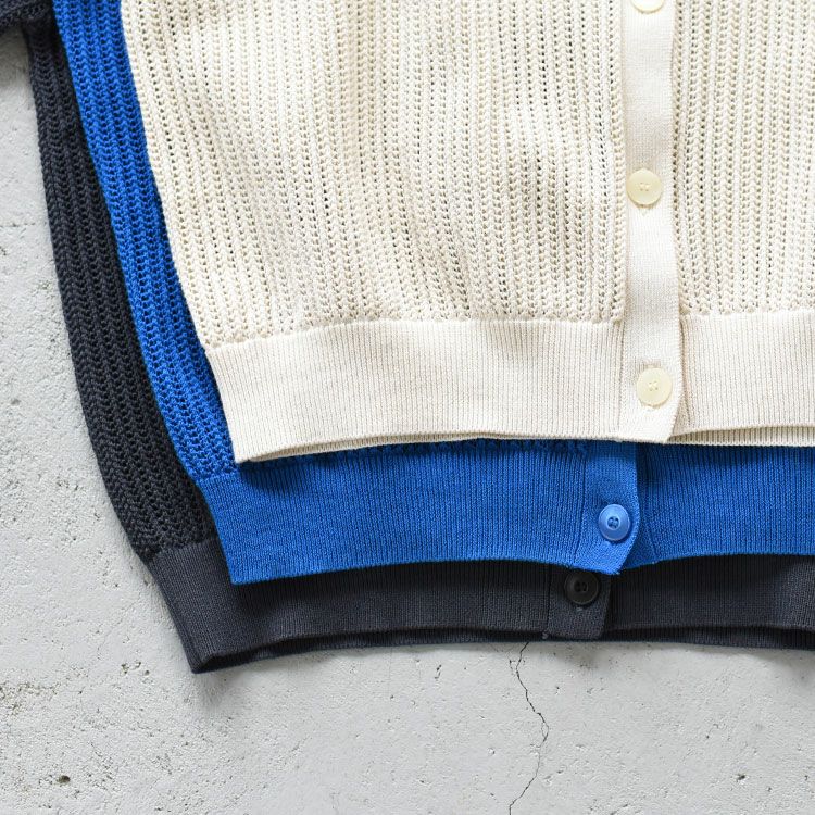 【予約商品】【5月中旬頃入荷予定】OPEN WORK KNIT CARDIGAN オープンワークニットカーディガン