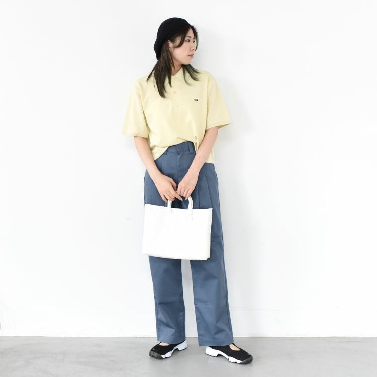 Moss Stitch Field Cropped Polo モスステッチフィールドクロップドポロ