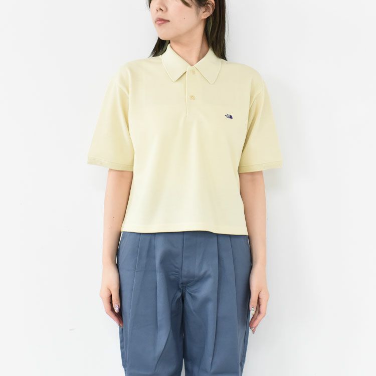 Moss Stitch Field Cropped Polo モスステッチフィールドクロップドポロ