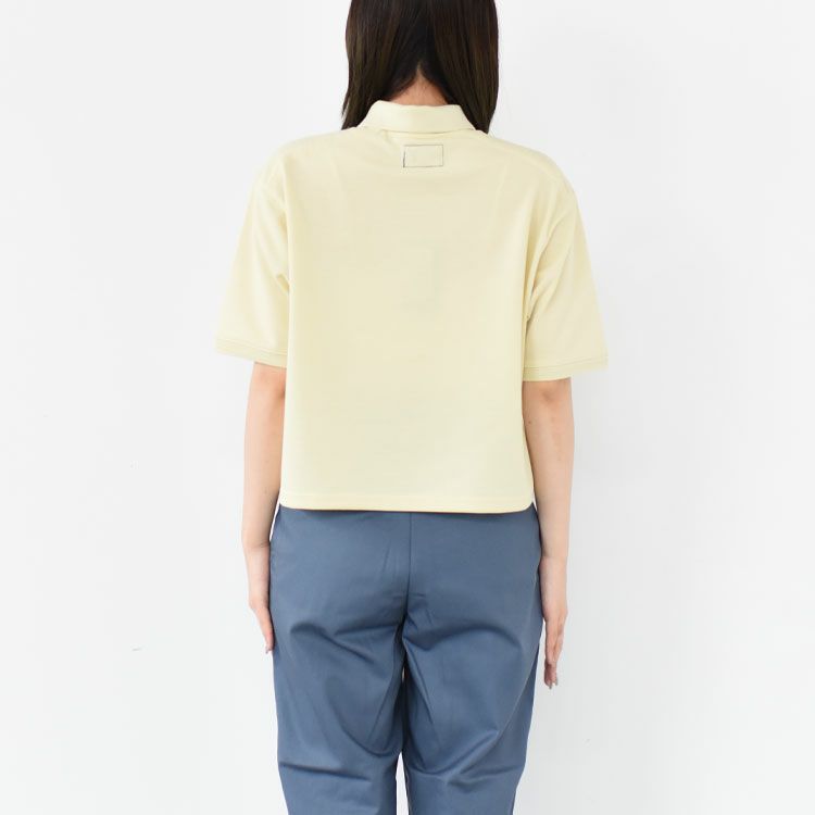 Moss Stitch Field Cropped Polo モスステッチフィールドクロップドポロ