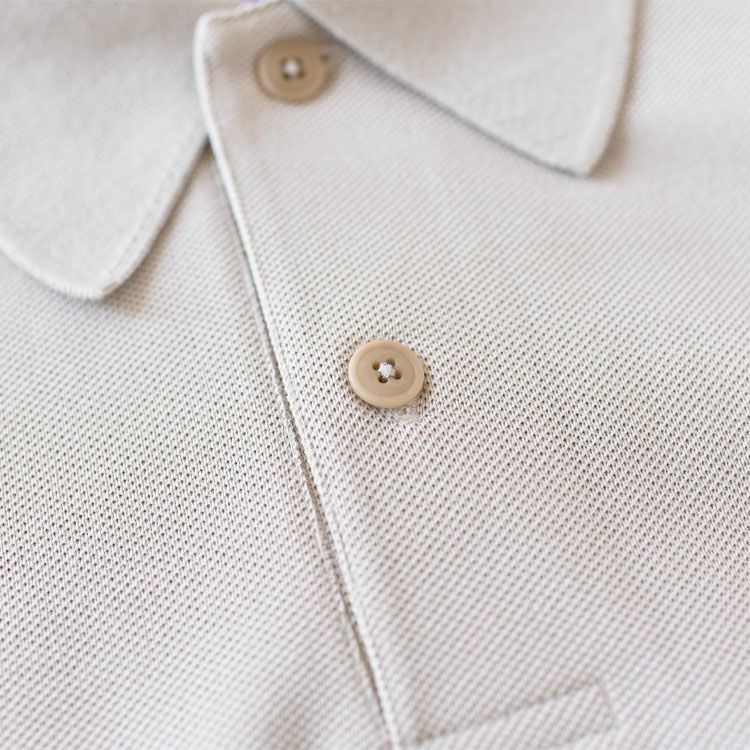 Moss Stitch Field Cropped Polo モスステッチフィールドクロップドポロ