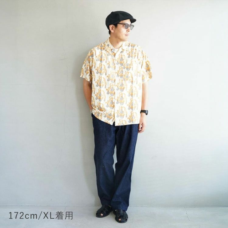 SALE 30％OFF】Open Collar Field S/S Shirt オープンカラー