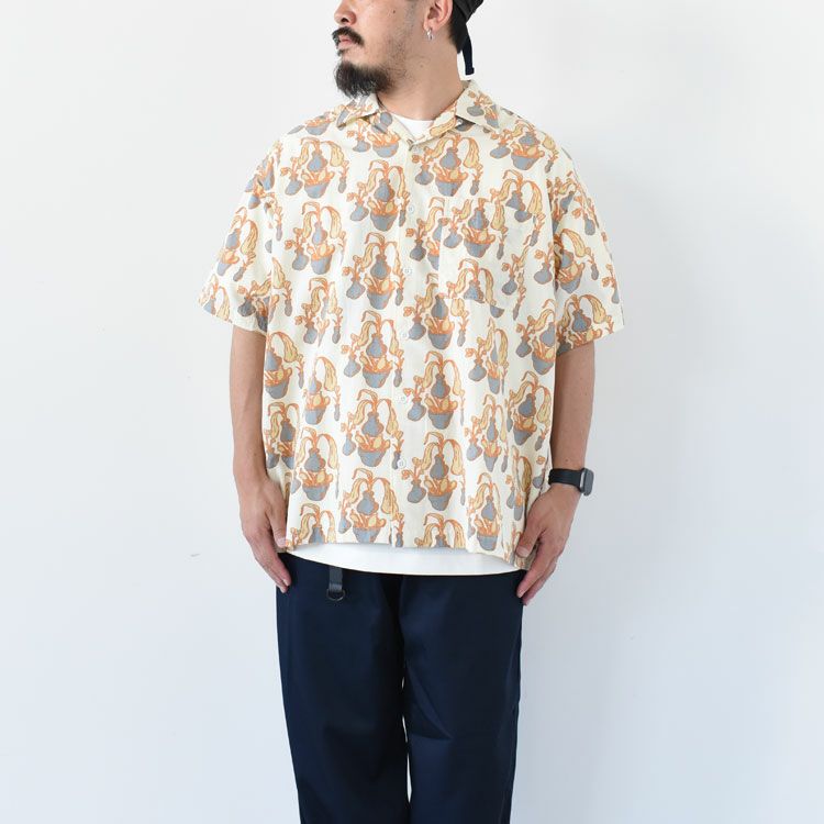 Open Collar Field S/S Shirt オープンカラーフィールドショートスリーブシャツ