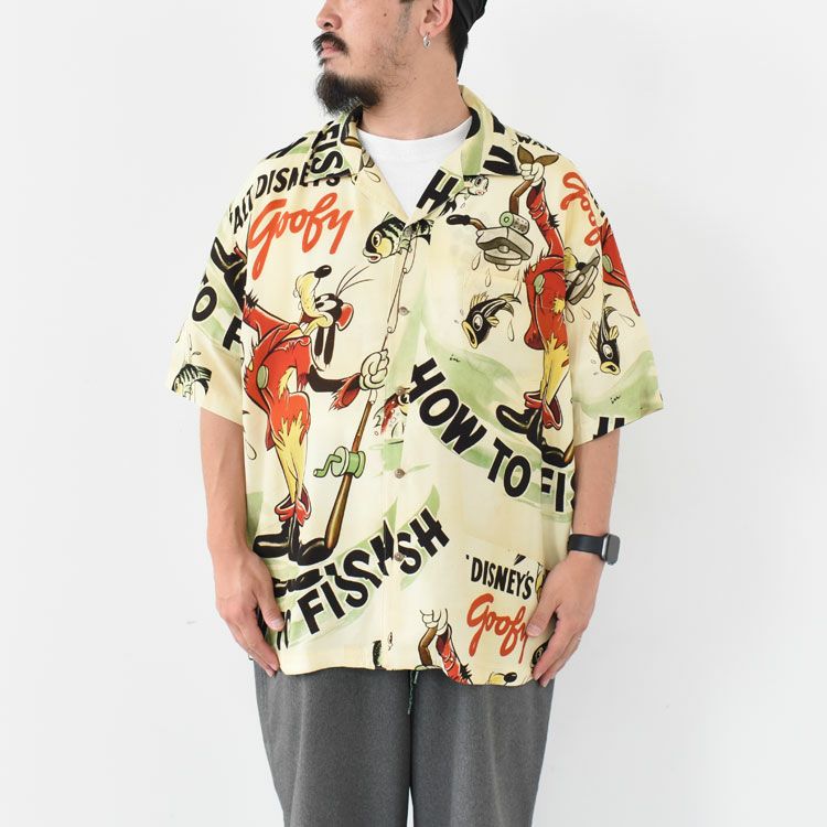 DISNEY V/P PC ALOHA COLLECTION ALOHA SHIRT / GOOFY/PORTER CLASSIC（ポータークラシック）